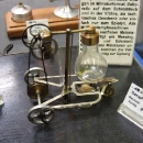 Miniatur-Dampfdreirad