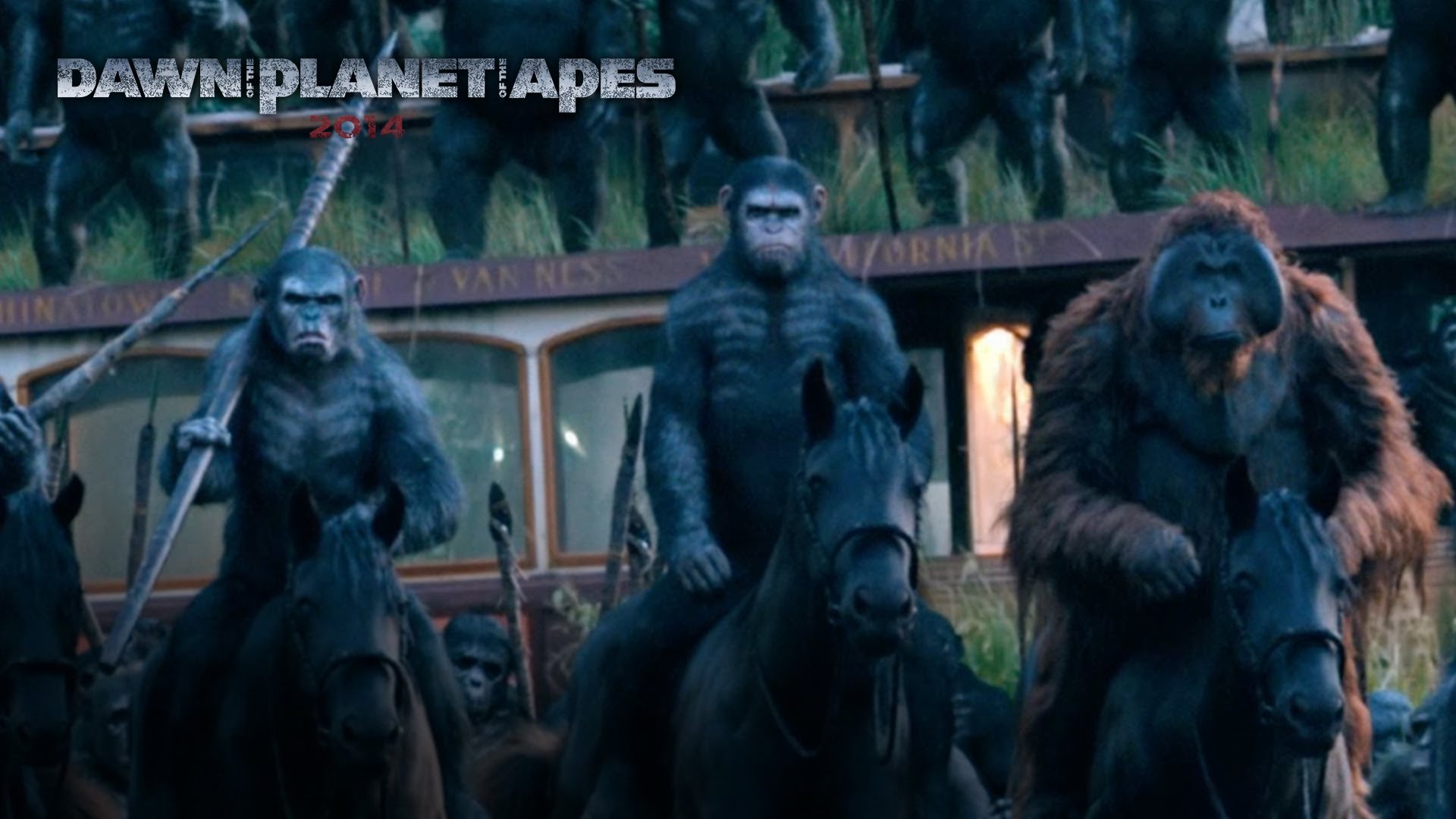Fernsehspot: DAWN OF THE PLANETS OF THE APES