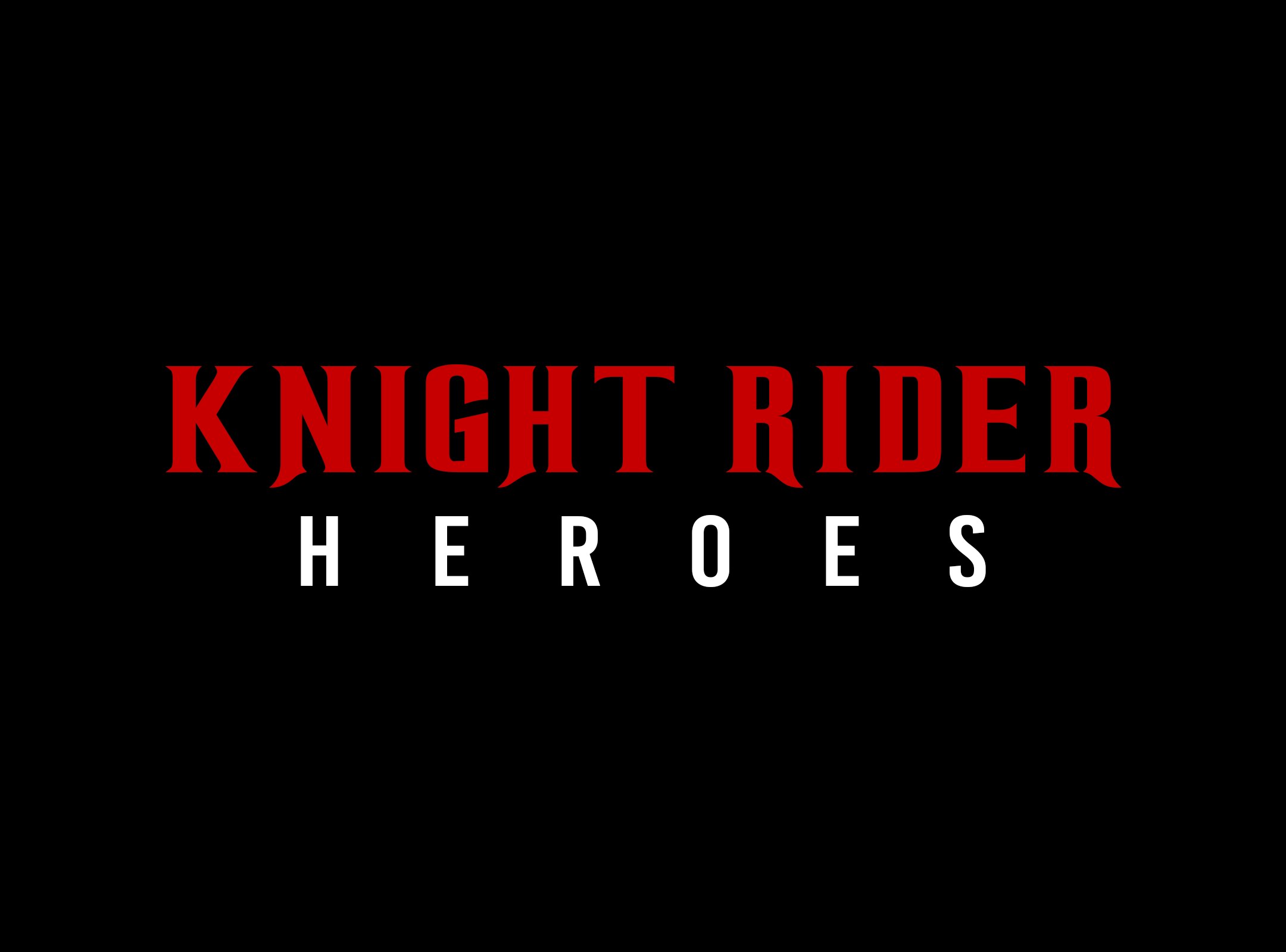 WTF? Teaser: KNIGHT RIDER HEROES
