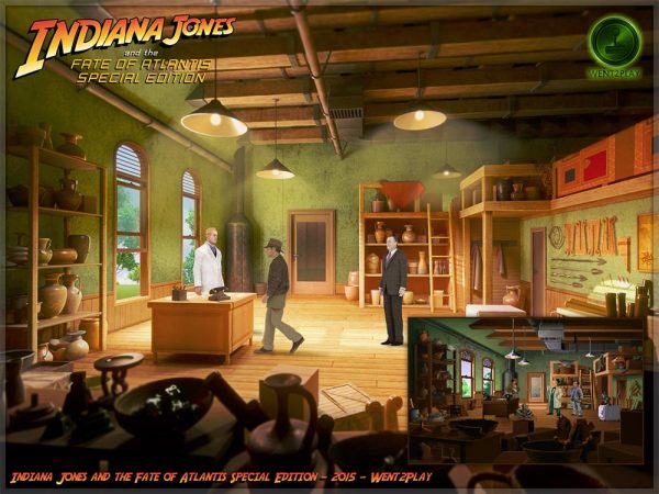 Screenshot INDIANA JONES AND THE FATE OF ATLANTIS Special Edition