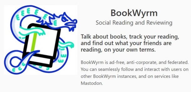 Fediverse-Alternative zu Lovelybooks, Goodreads und Co: BookWyrm
