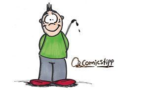 Cartoonfigur Comicstipp