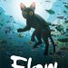 Poster Flow: Cartoonkatze unter Wasser