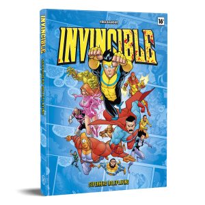 Cover Invincible RPG book, Comic Superheroes