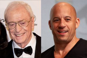 Michael Caine und Vin Diesel