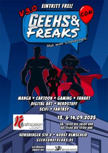 Poster Geeks Und Freaks V3