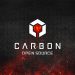 Promografik Carbon Open Source - Logo Mit Tech-Hintergrund