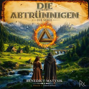 Cover Die Abtrünnigen, Personen vor Landschaft