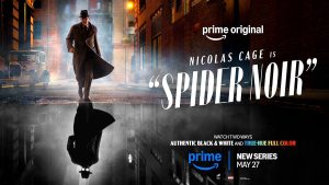 Promoposter Spider Noir, Nic Cage als Spider-Man